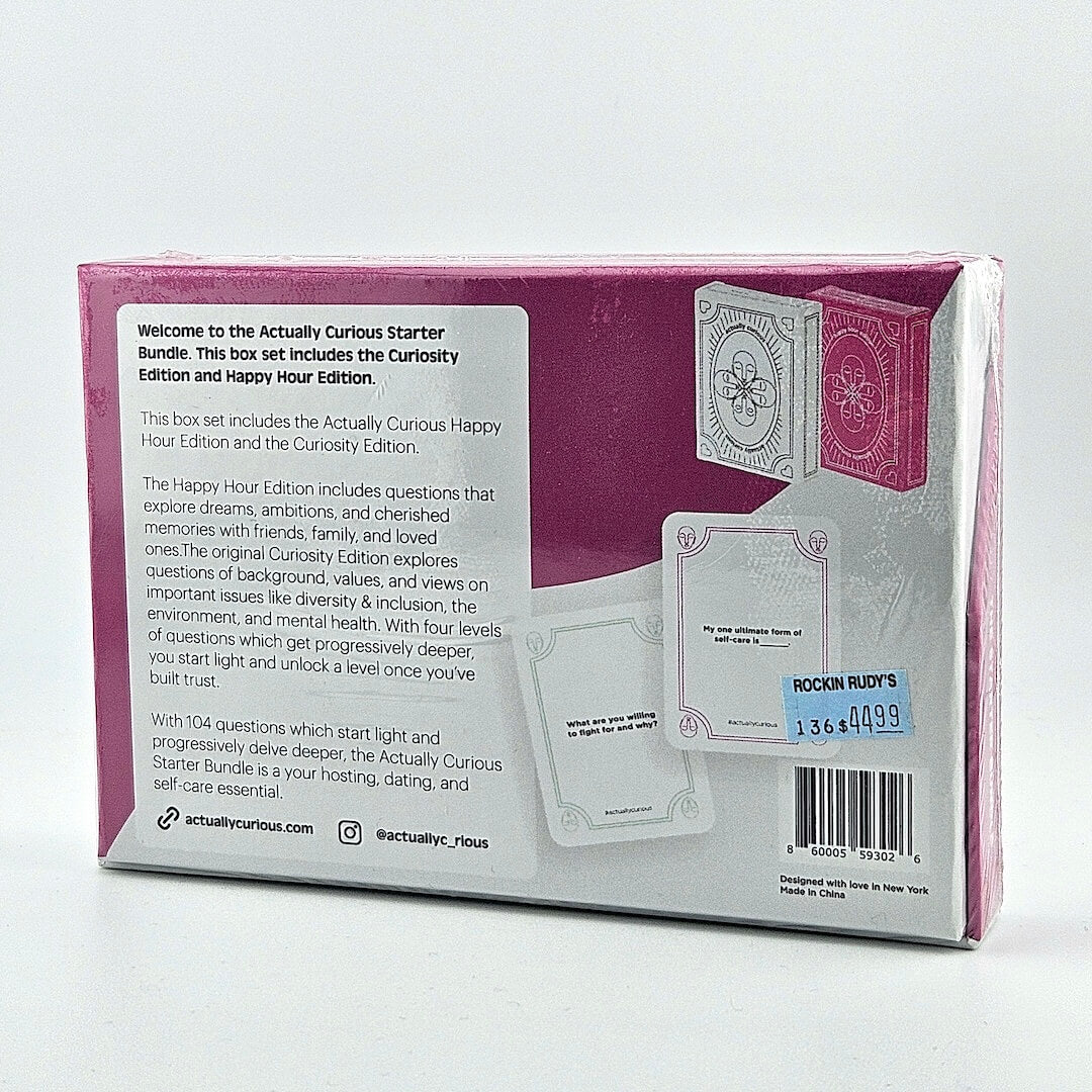 Back view of a card game box with text and images of cards on a white background