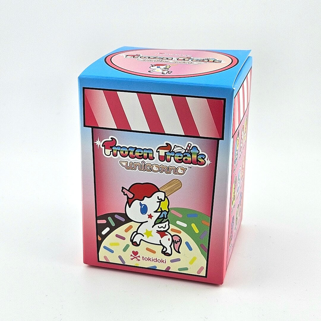 tokidoki Frozen Treats collectible box on a white background