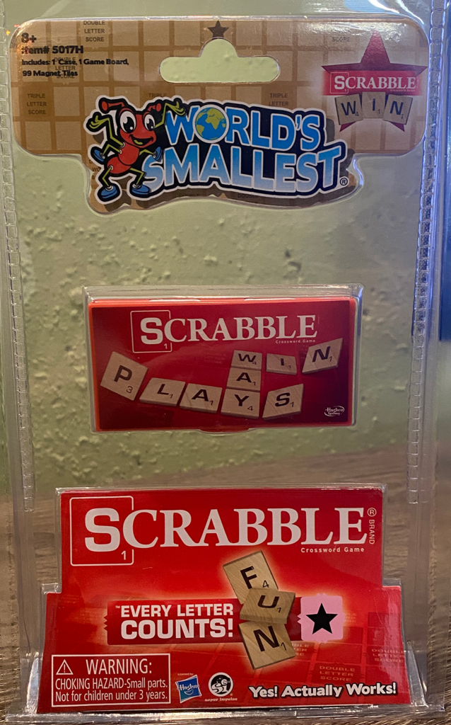 Worlds Smallest Scrabble Rockin Rudy S