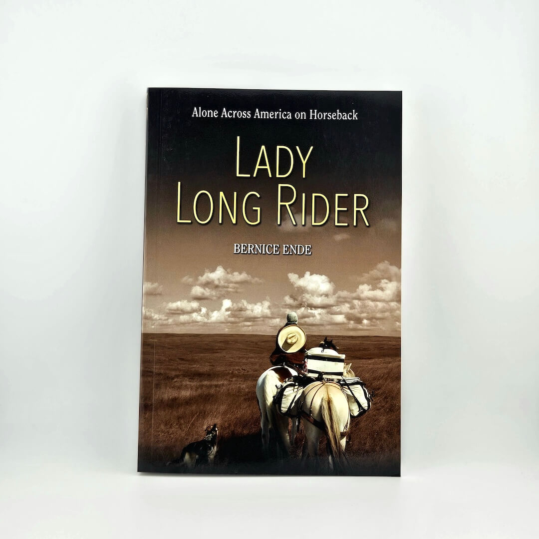 Book cover of 'Lady Long Rider' by Bernice Ende on a white background