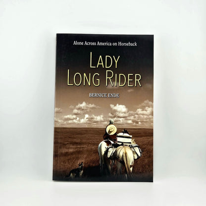 Book cover of 'Lady Long Rider' by Bernice Ende on a white background