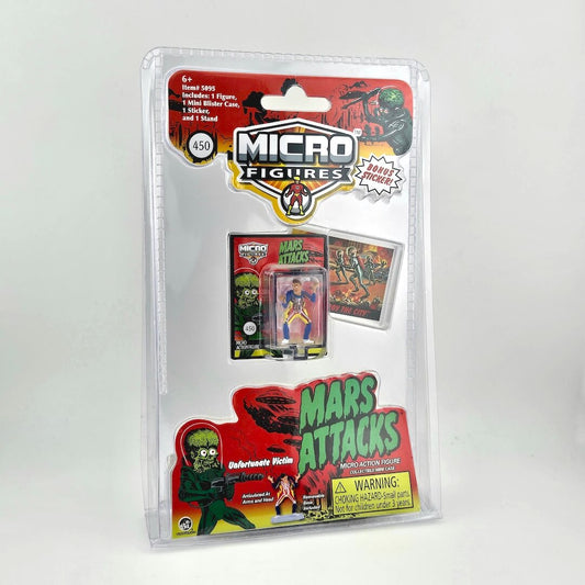 Packaged Micro Figures Mars Attacks toy figure on a white background