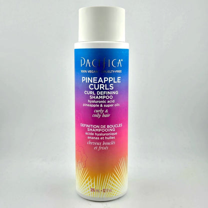 Pacifica Pineapple Curls Curl Defining Shampoo bottle on a white background
