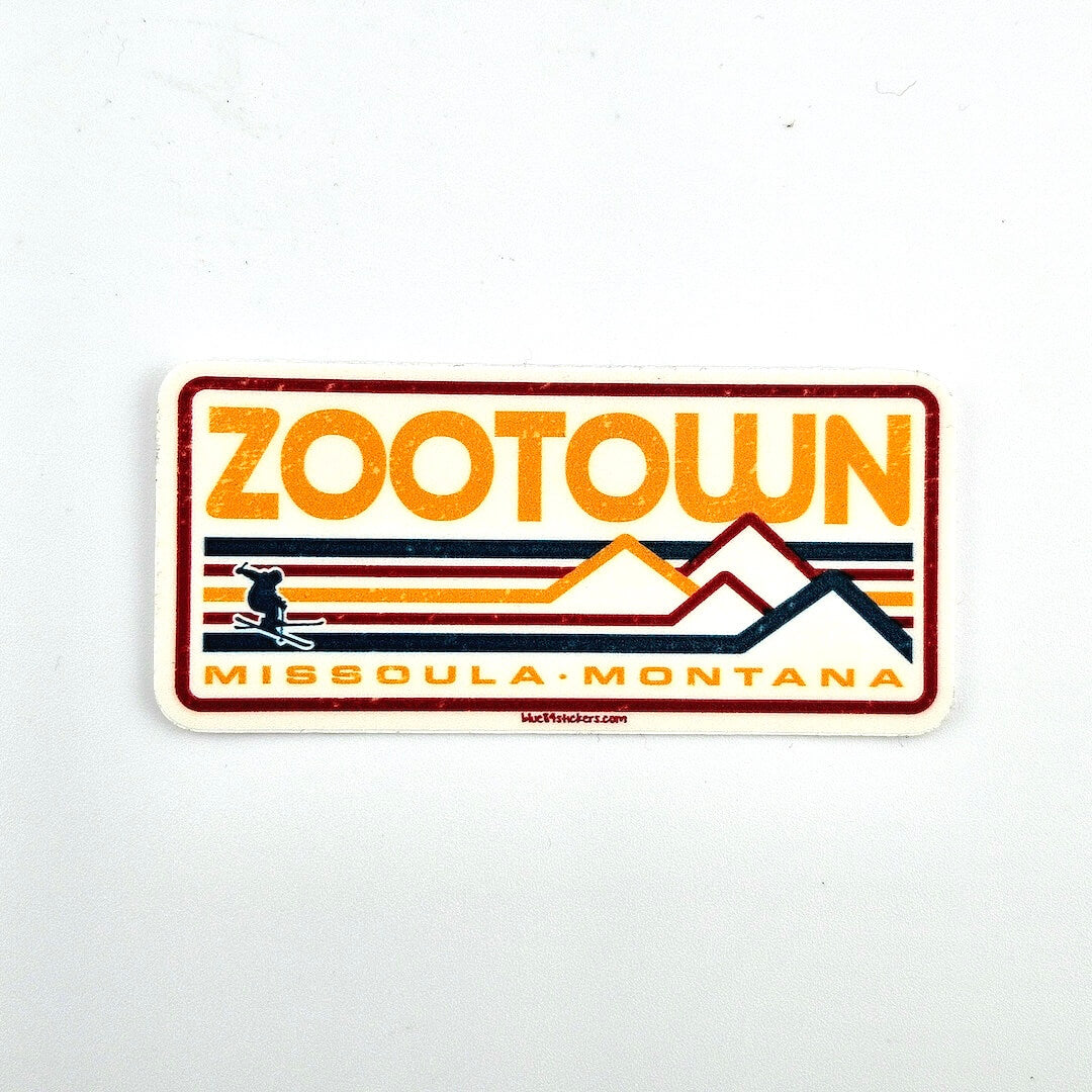 Zootown Missoula Montana logo on a white background