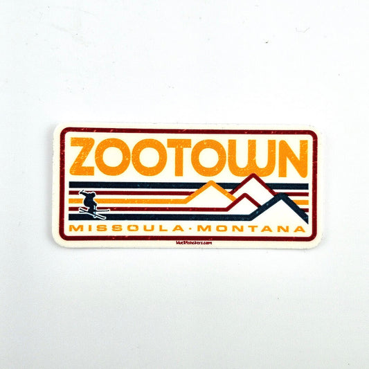 Zootown Missoula Montana logo on a white background