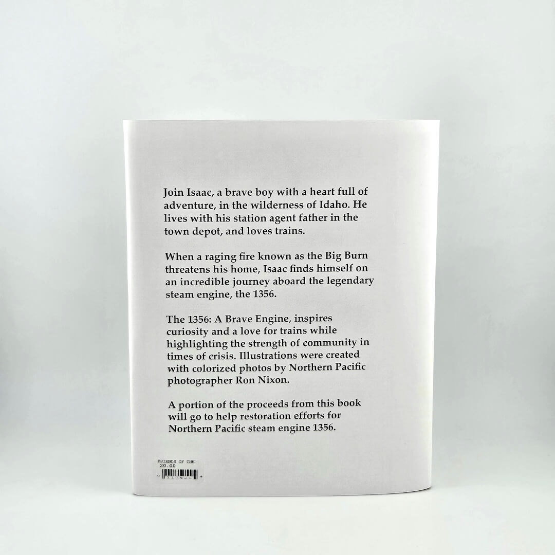 White book cover with text on a white background