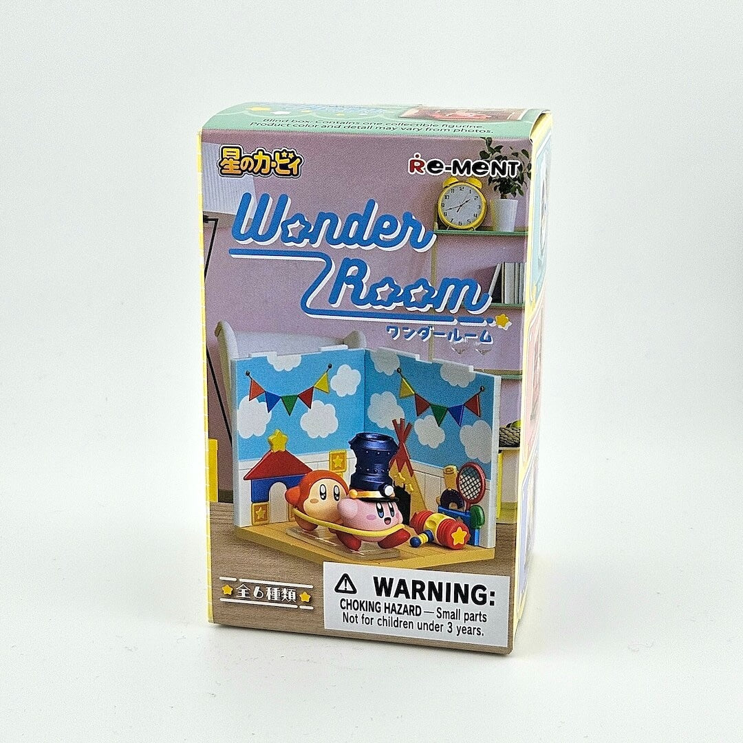 Box of 'Wonder Room' toy set with cartoon character and colorful design on a white background
